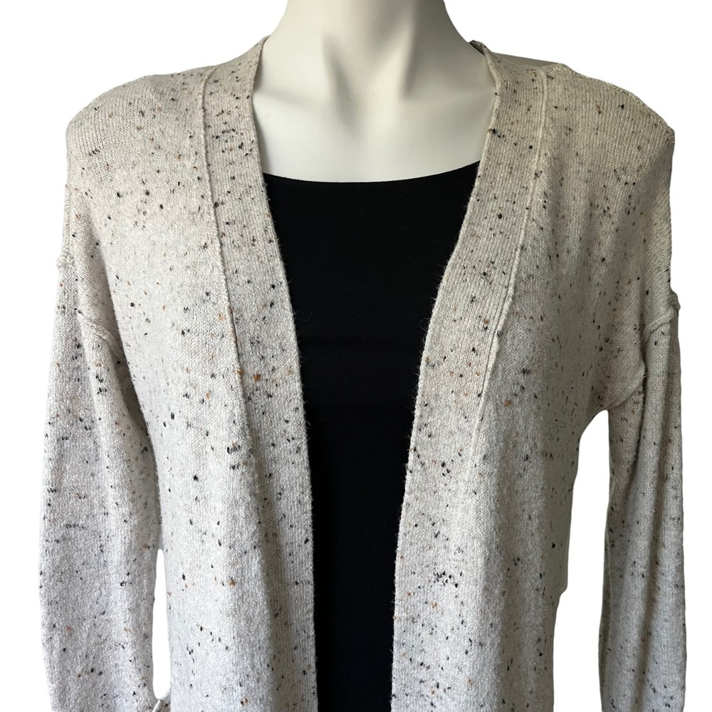 Ruby Moon Long Open Front Cardigan Sweater - image 2